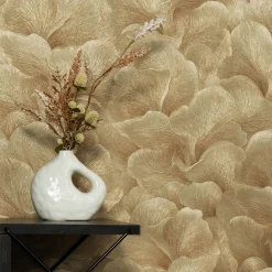 Tapete Guido Maria Kretschmer Floral Gold Metallic