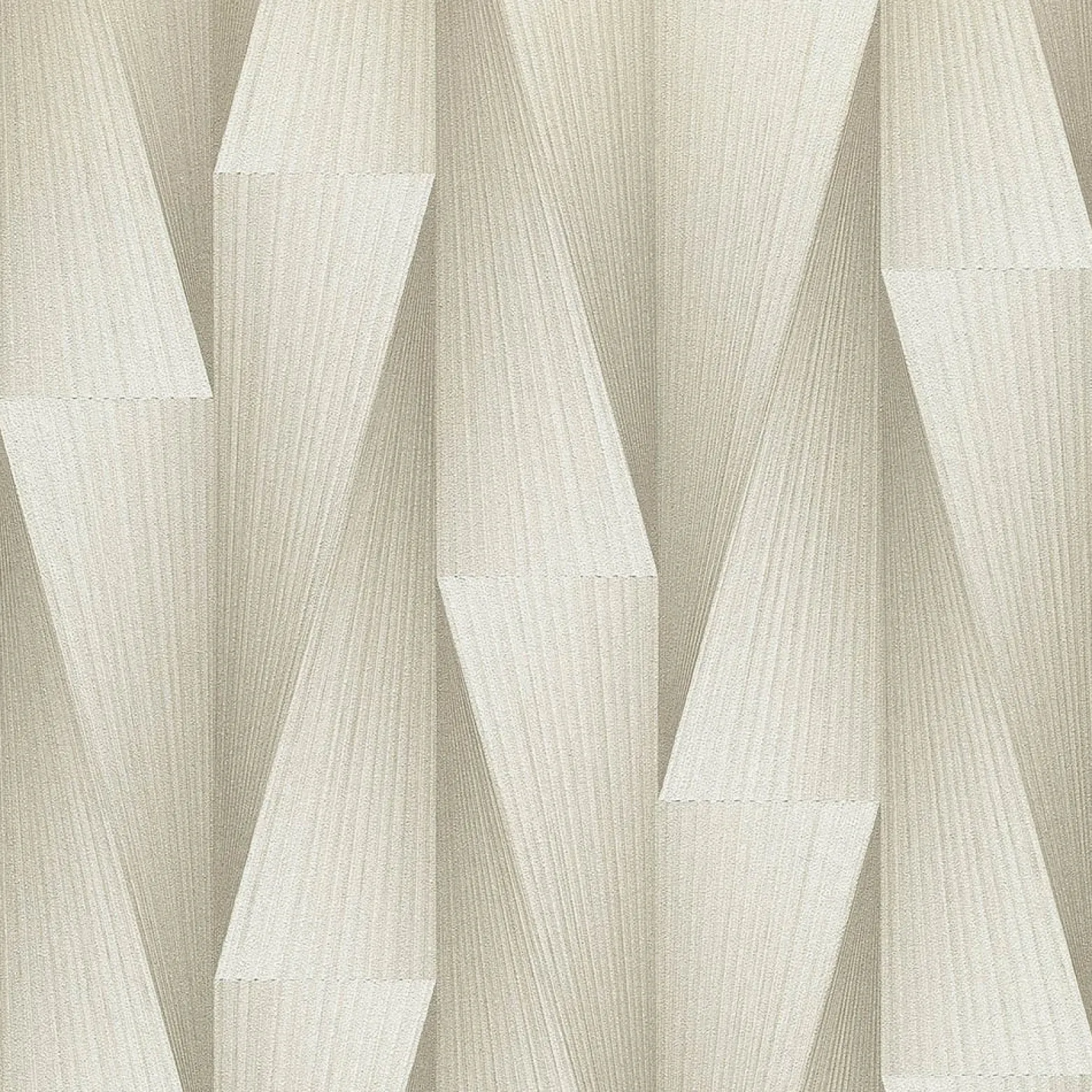 Tapete Guido Maria Kretschmer 3D-Effekt Creme Beige