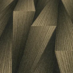 Tapete Guido Maria Kretschmer 3D-Effekt Schwarz Gold