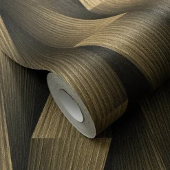 Tapete Guido Maria Kretschmer 3D-Effekt Schwarz Gold
