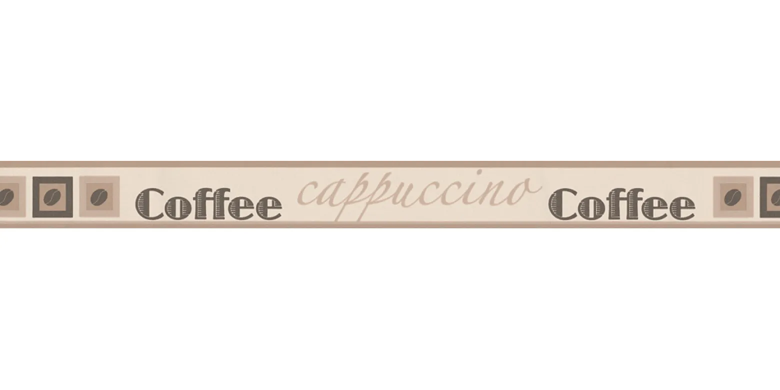 Tapetenbordüre Borte Kaffee beige braun AS 2828-11