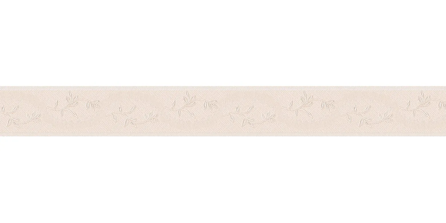 Tapetenbordüre Borte Ranke Blüte cremebeige 30300-1