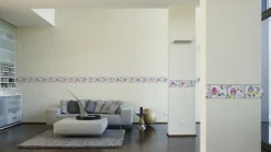 Tapeten Bordüre Kinder Eulen Natur bunt AS 8955-23