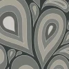 Tapete Nena Designer Marburg Retro schwarz beige 57202