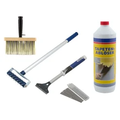 Tapetenentferner-Set 5-teilig Tapezierzubehör