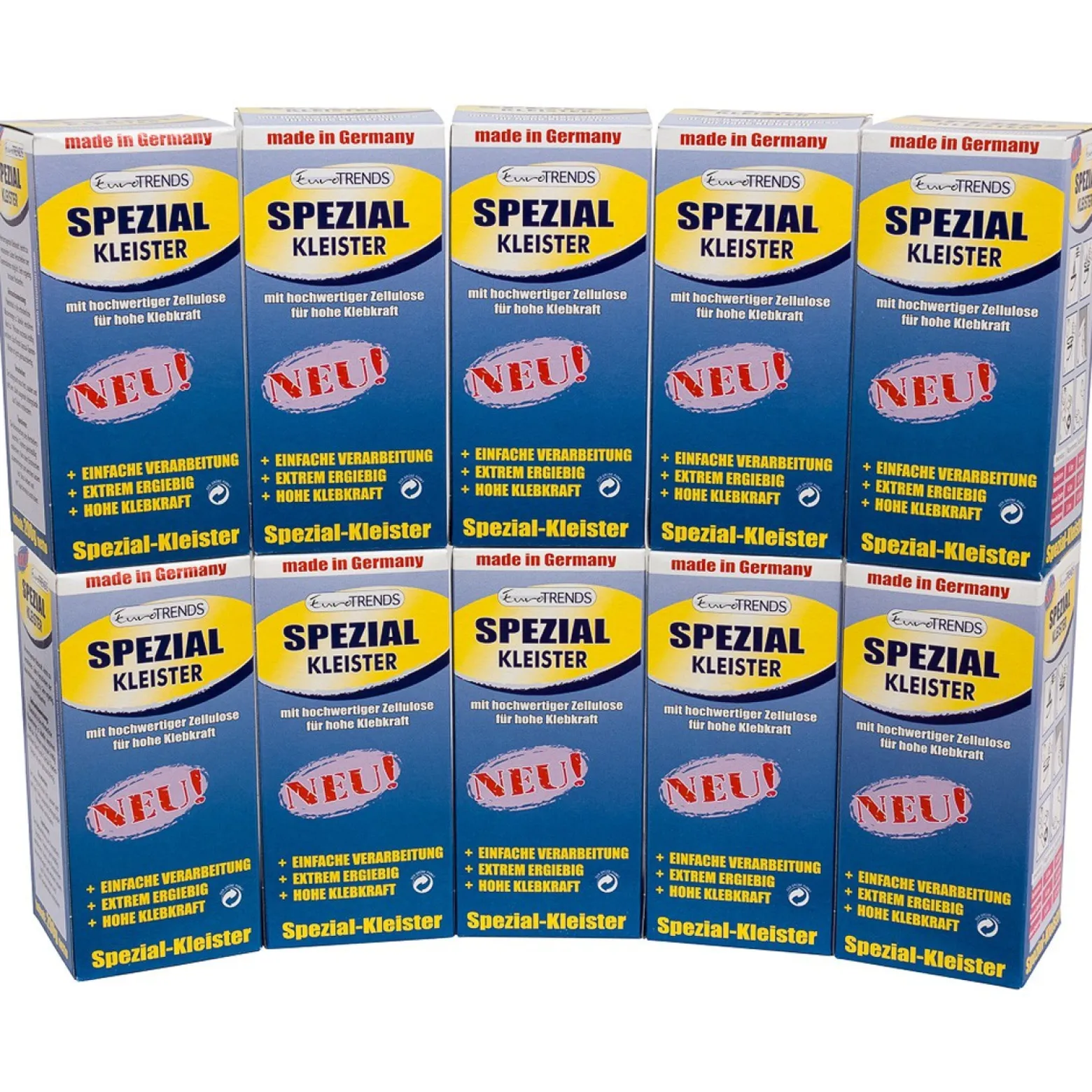 Tapeten Spezialkleister Kleister für Papier Satin Vinyl