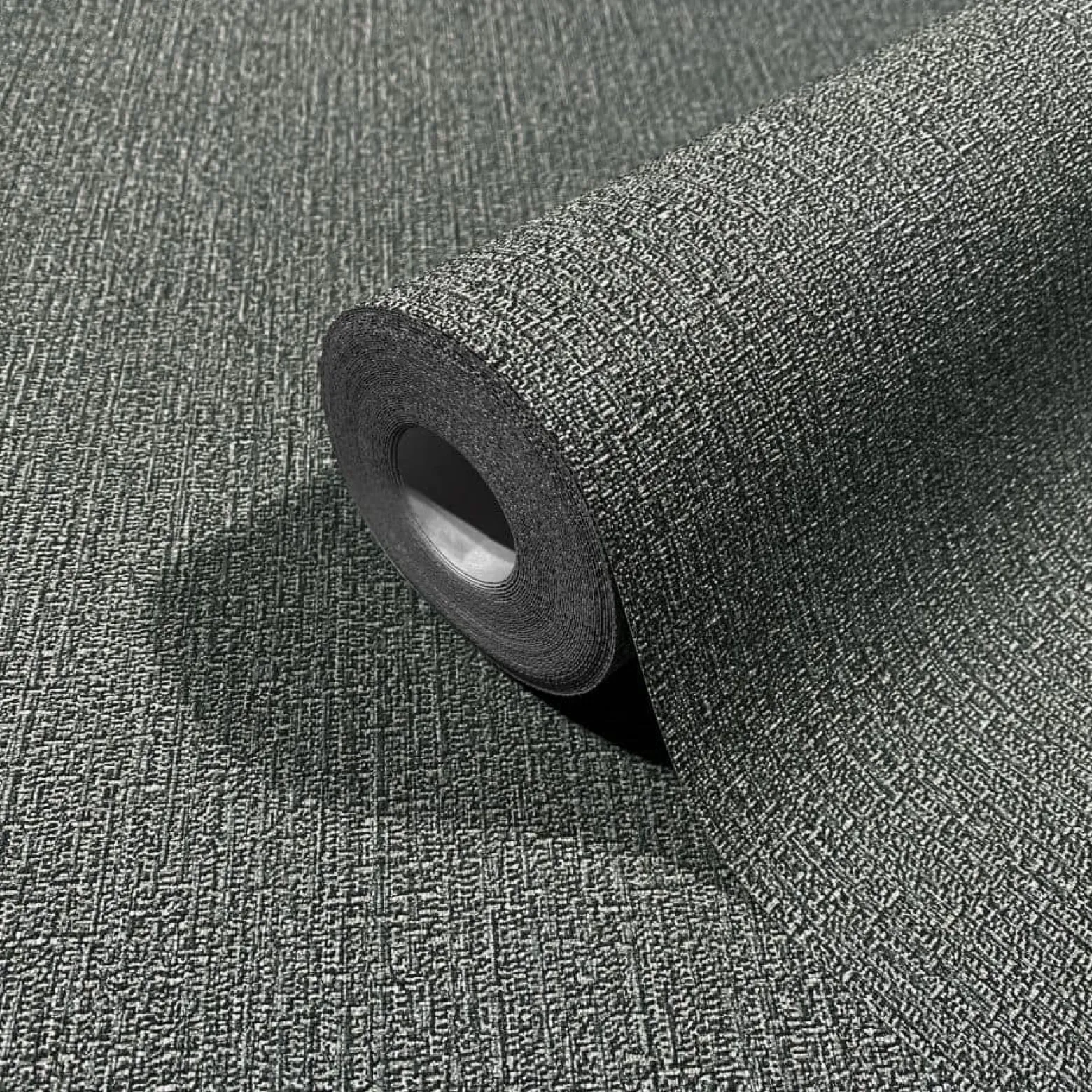 Tapete Papis Loveday Anthrazit Textil Optik 86750