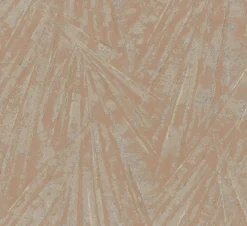 Tapete Papis Loveday Orange Gold Blattmuster 86718