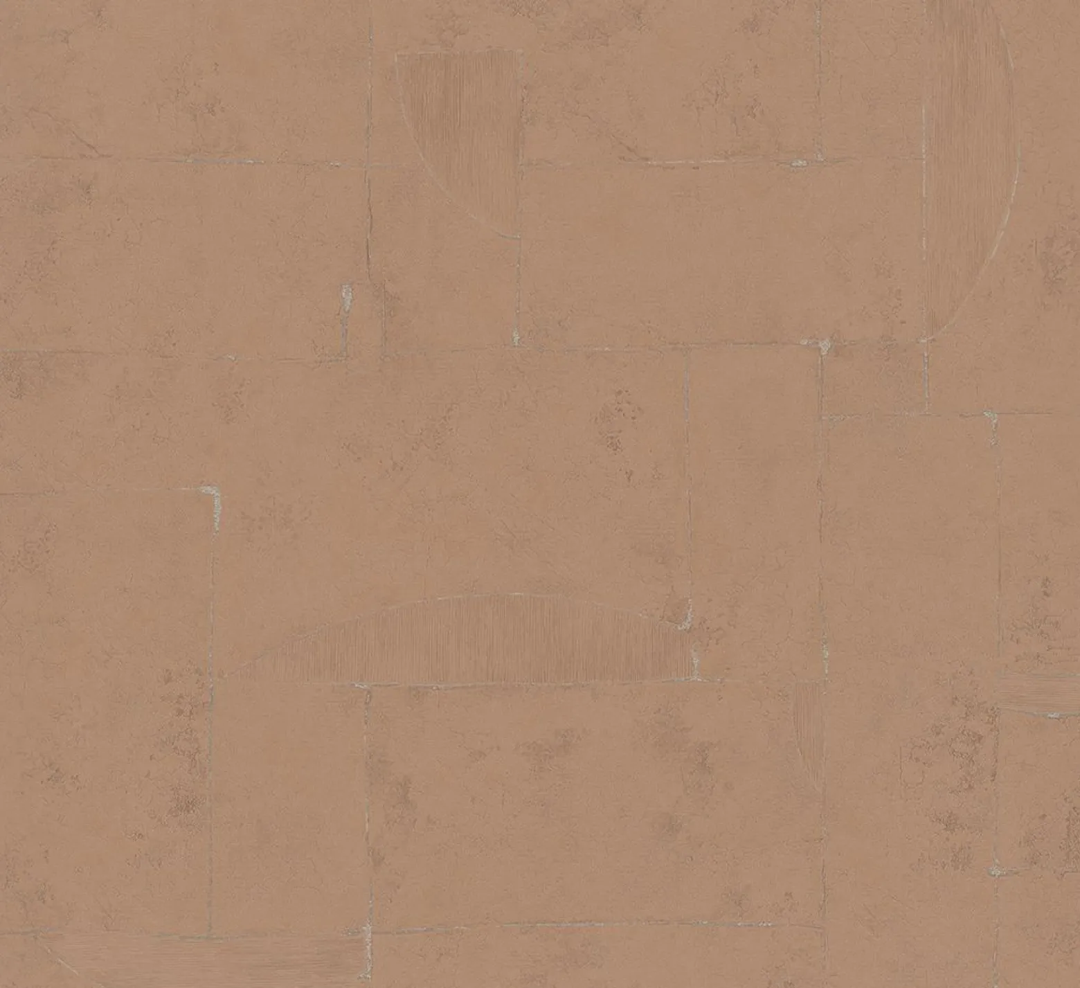 Tapete Papis Loveday Orange Platin Grafik 86739