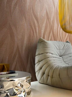Tapete Papis Loveday Orange Wellenmuster 86723