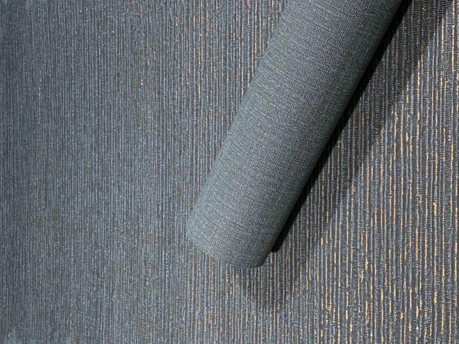 Tapete Papis Loveday Petrol Textil Optik 86752