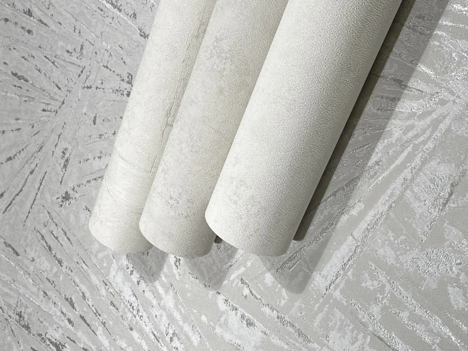 Tapete Papis Loveday Weiß Einfarbig 86740