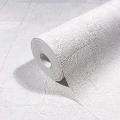 Tapete Papis Loveday Weiß Perlmutt Grafik 86734