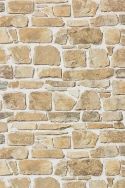 Tapete Rasch 265606 Steintapete beige Mauer