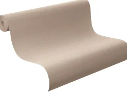 Tapete Struktur Uni Rasch Pure Vintage braun 448566