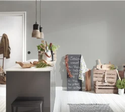 Tapete Uni AS Creation Spot grau 93790-1