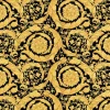 Tapete Versace Home Blumen gold Metallic 93583-4