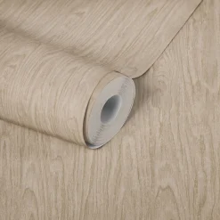 Tapete Versace Home Holzmaserung beige Glanz 370522