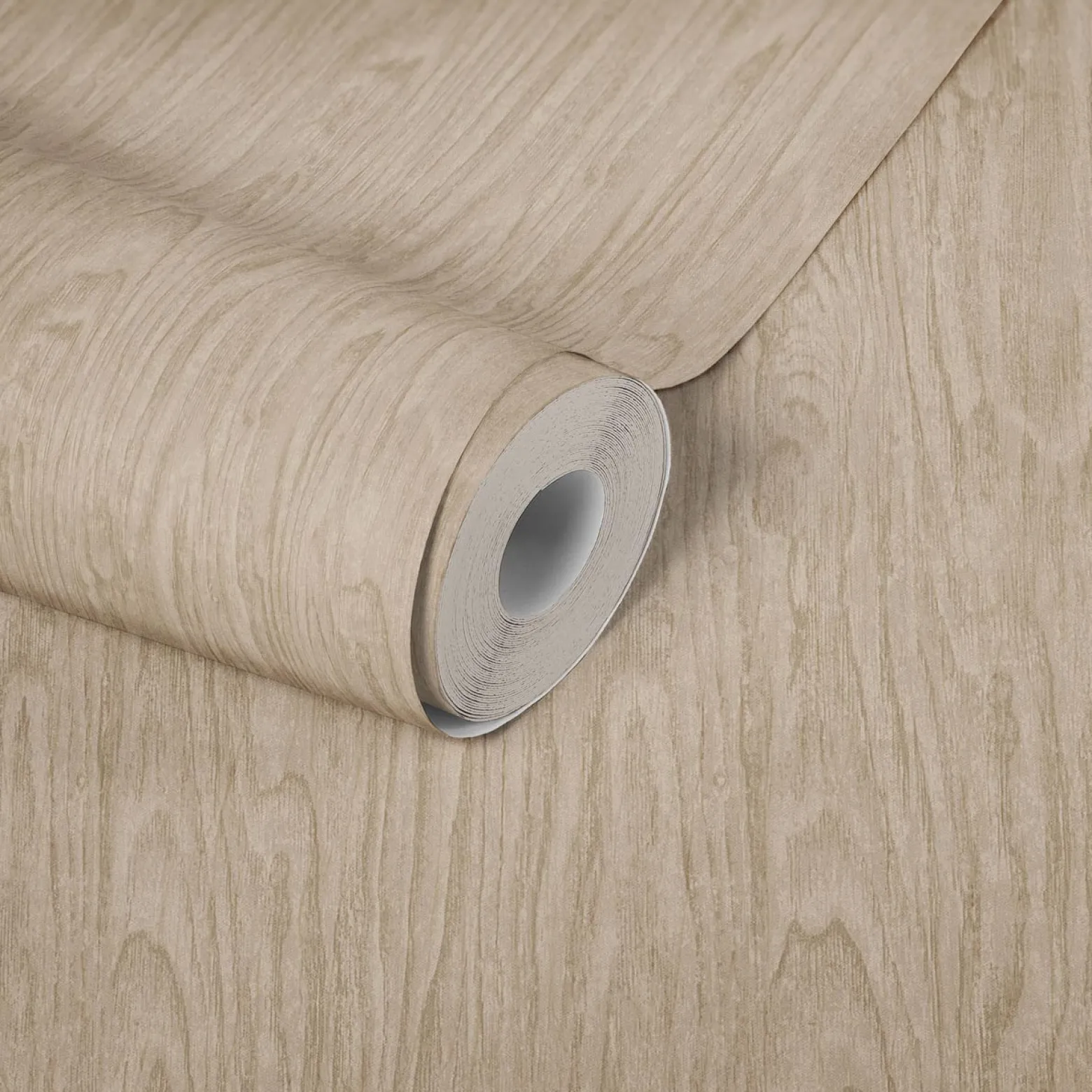 Tapete Versace Home Holzmaserung beige Glanz 370522