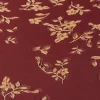 Tapete Versace Home Kleine Blumen rot gold Glanz 935857