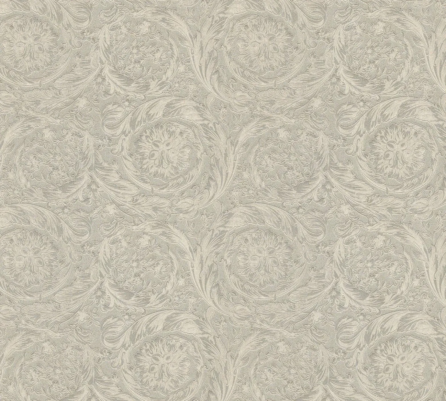 Tapete Versace Home Ornament silber gold Metallic 366921