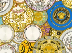 Tapete Versace Home Teller Design bunt Metallic 34901-1