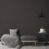 Tapete Versace Home Uni Struktur schwarz Metallic 370504