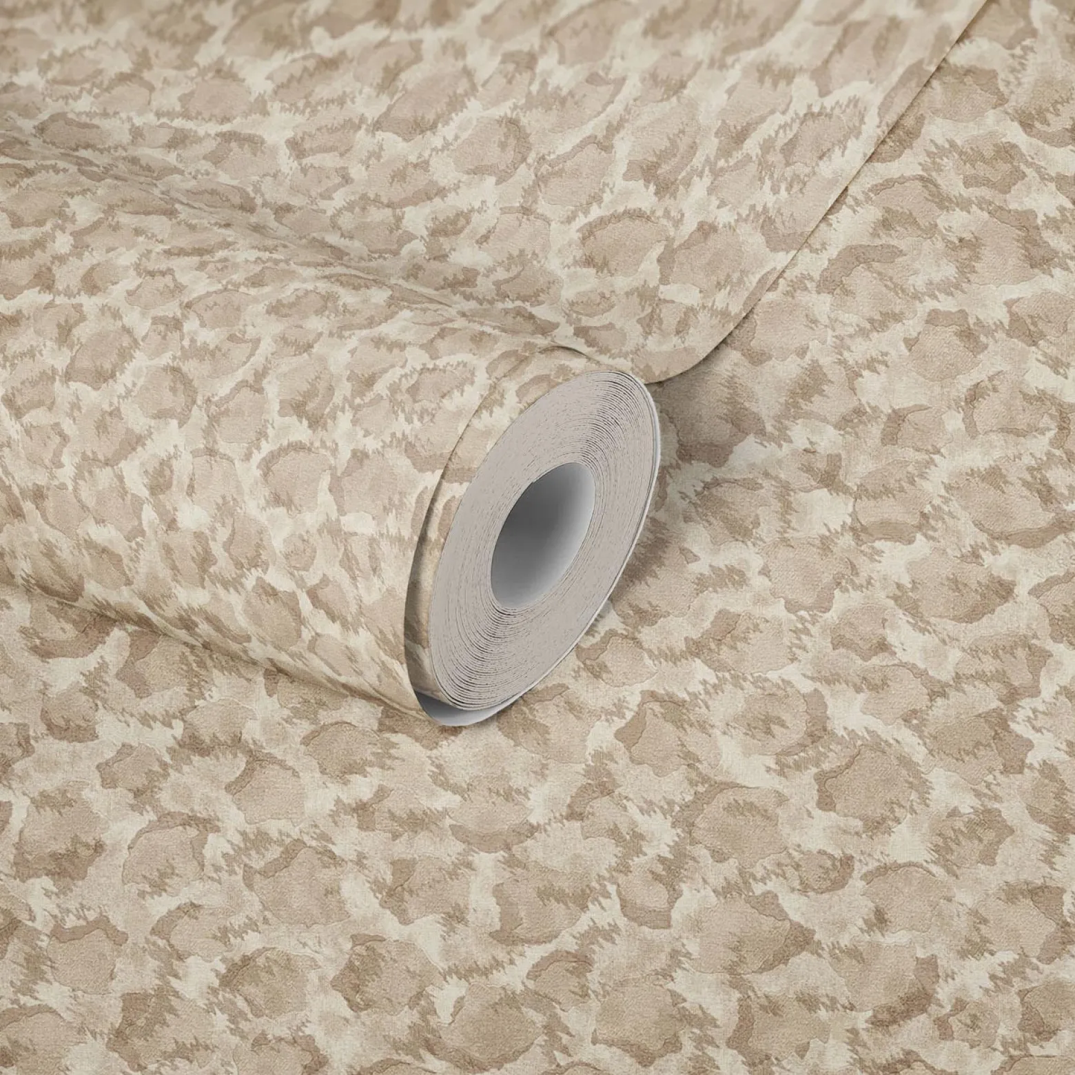 Tapete Versace Leoparden-Optik creme beige-grau 34902-1