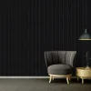 Tapete Versace Streifen schwarz gold Metallic 93524-4