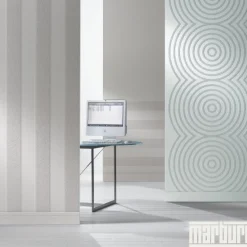 Tapete Vliesüberstreichbar Streifen 3D 9436