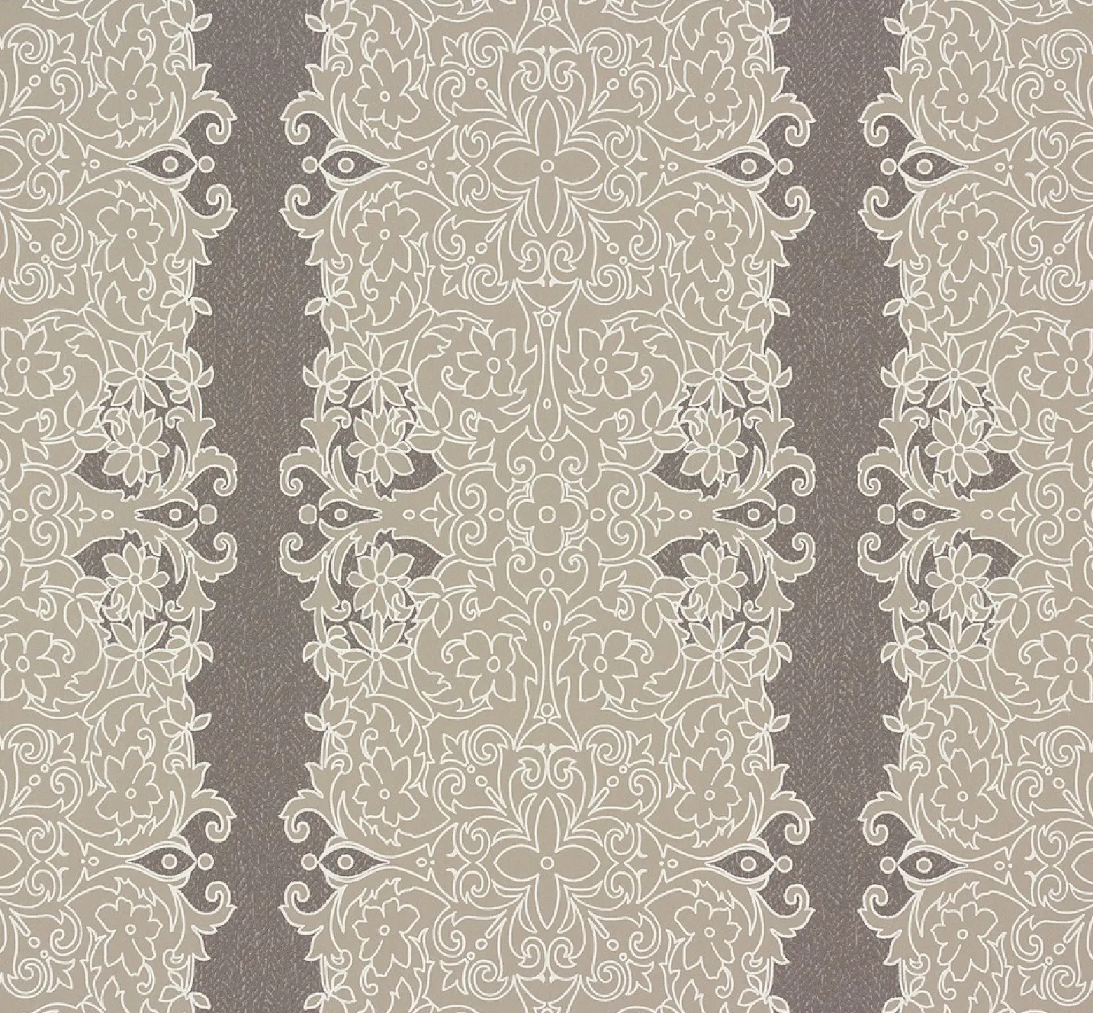 Tapete Zuhause Wohnen Marburg grau beige Blumen 57106