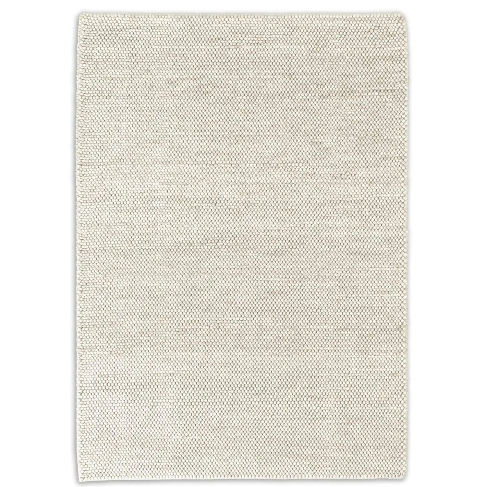 Teppich Flachgewebe Schöner Wohnen einfarbig weiß Poppy