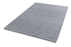 Teppich Flachgewebe Schöner Wohnen einfarbig blau Poppy