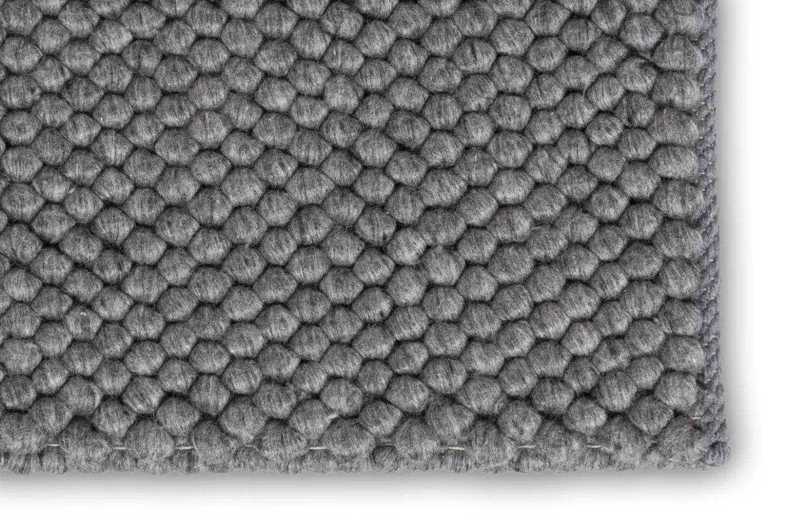 Teppich Flachgewebe Schöner Wohnen uni anthrazit Poppy