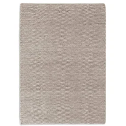 Teppich Flachgewebe Schöner Wohnen uni braun Poppy
