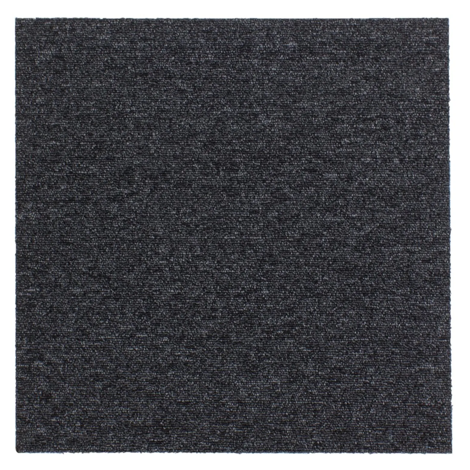 Teppichfliese Diva schwarz 50x50 cm