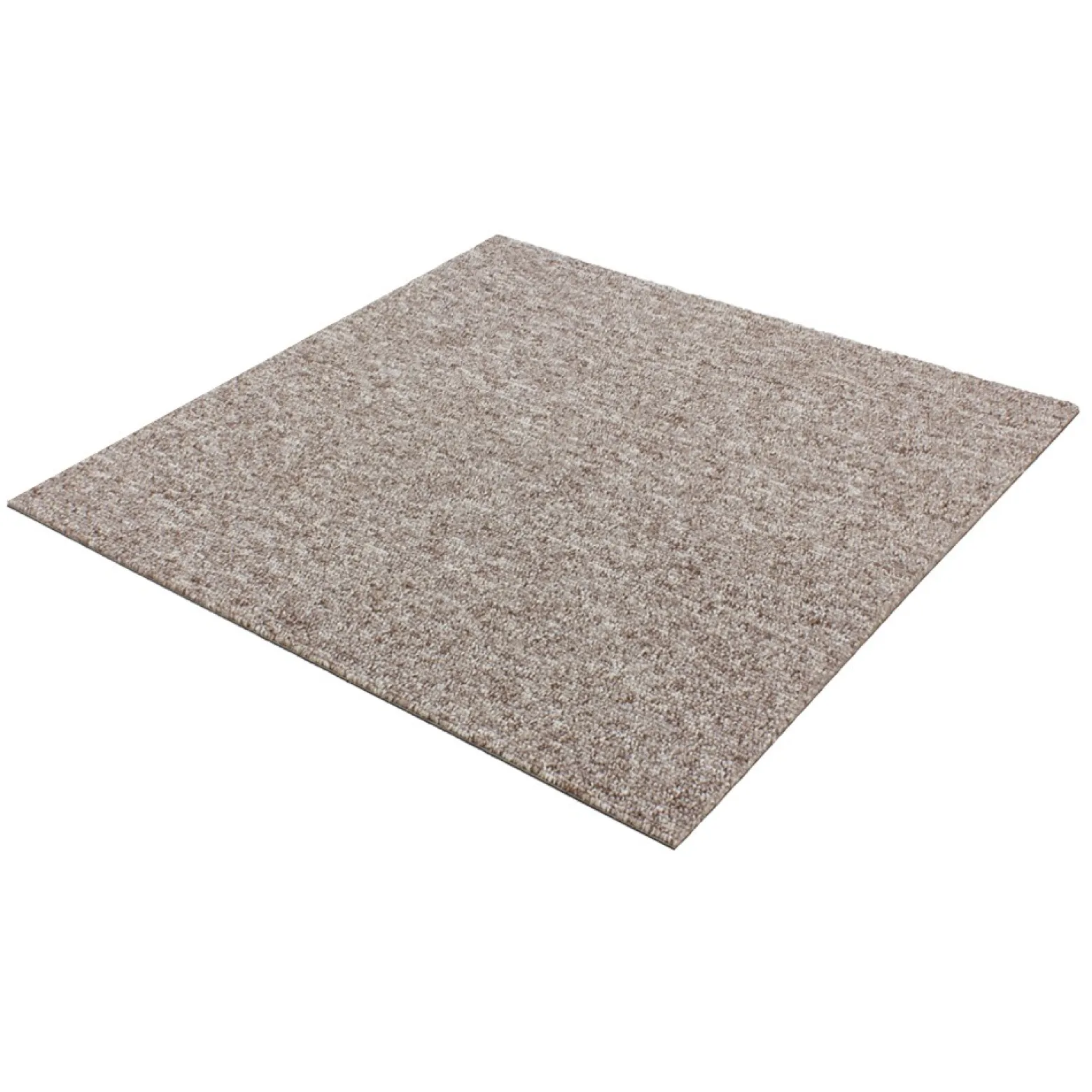 Teppichfliese Teppichplatte Diva beige 50x50 cm