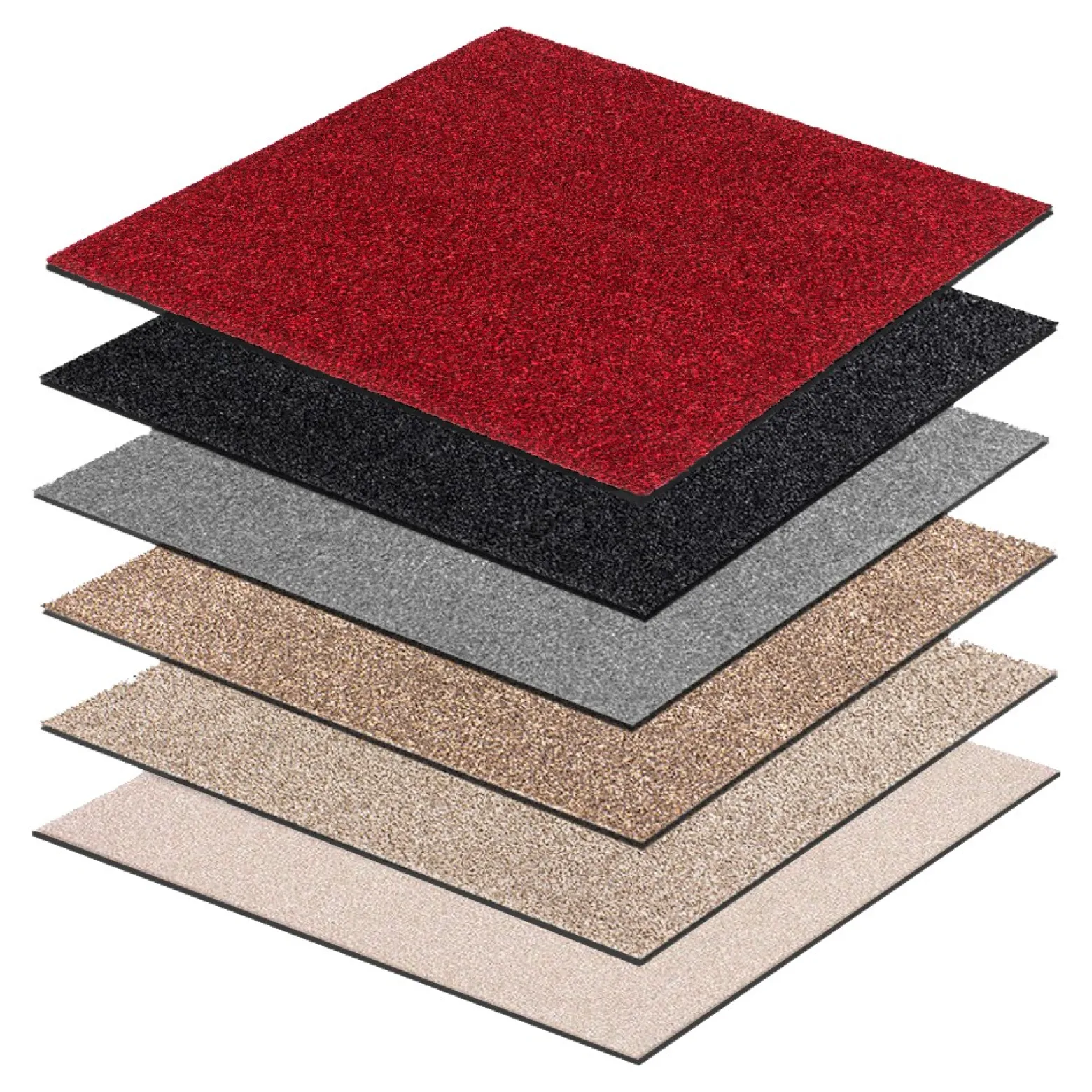 Teppichfliese Velour Teppichplatte Intrigo versch. Farben