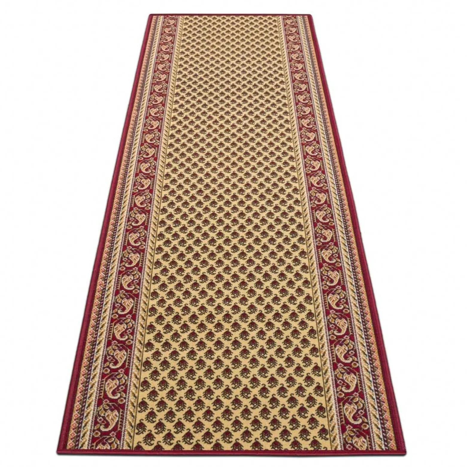 Teppichläufer Inca Orient rot beige 67cm Breite Läufer