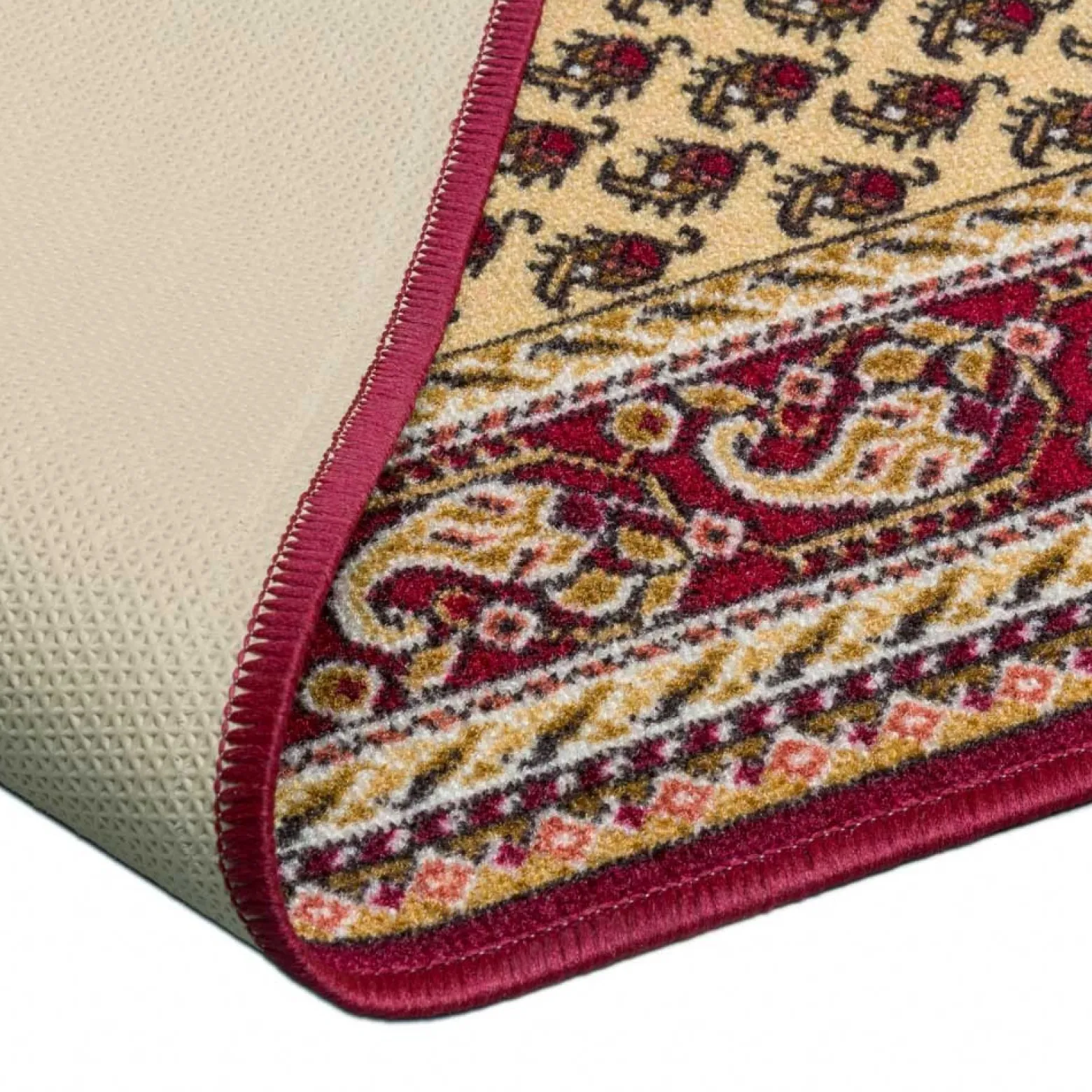Teppichläufer Inca Orient rot beige 67cm Breite Läufer