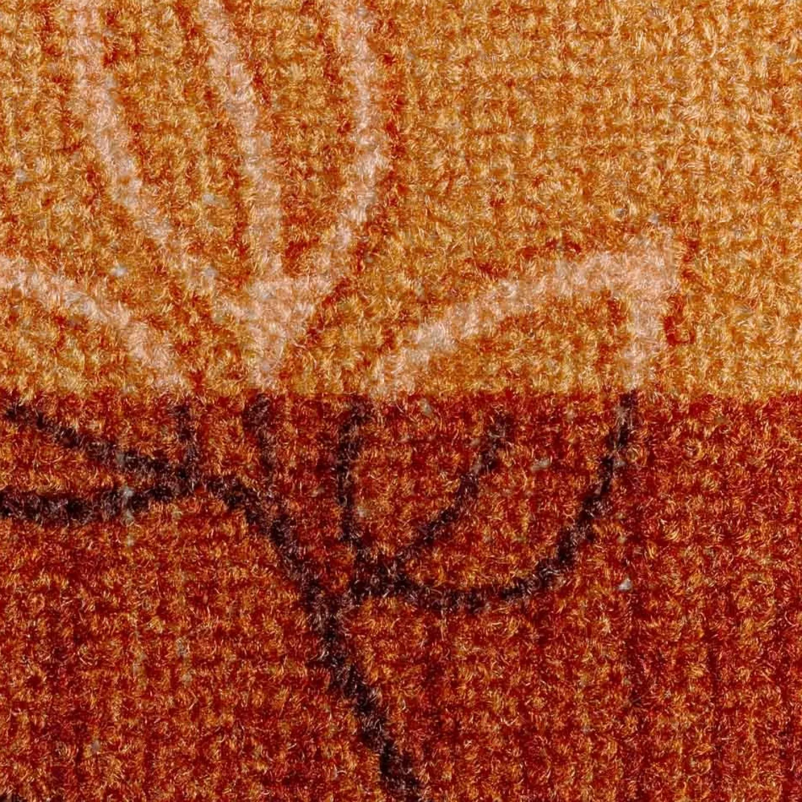 Teppichläufer Läufer Agadir Floral terra 100cm Breite