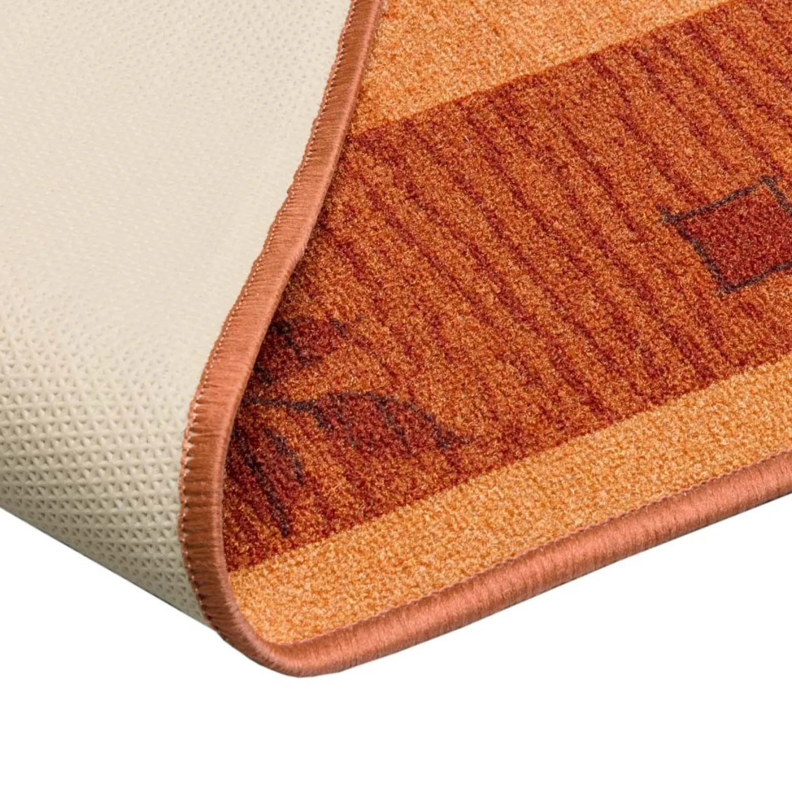 Teppichläufer Läufer Agadir Floral terra 100cm Breite
