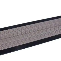 Teppichläufer Läufer Carnaby Streifen grau 67cm Breite