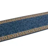 Teppichläufer Läufer Cheops Bordüre blau 67cm Breite
