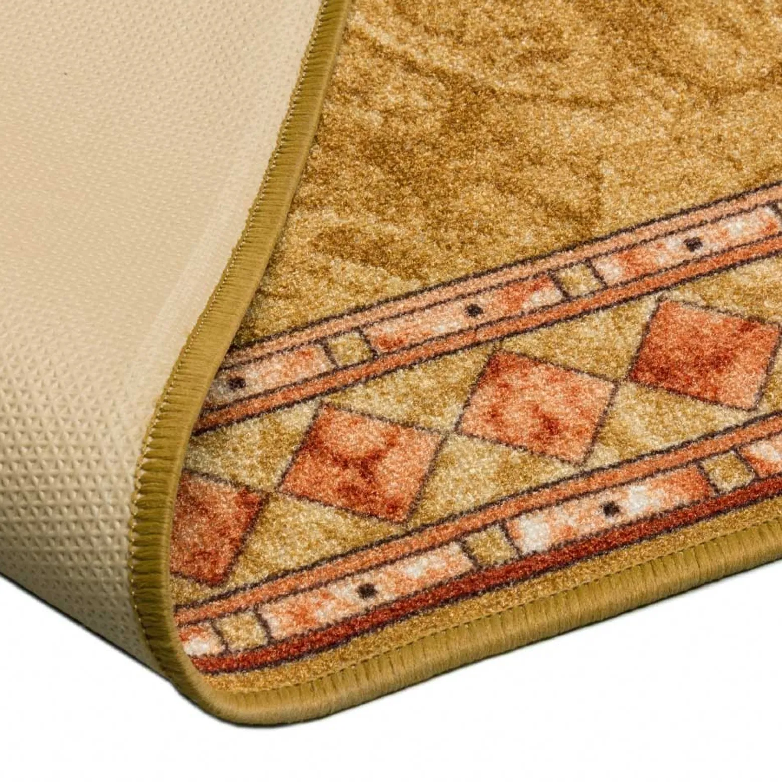 Teppichläufer Läufer Cheops Bordüre braun 100cm Breite