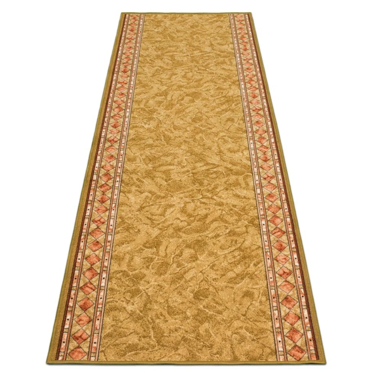 Teppichläufer Läufer Cheops Bordüre braun 100cm Breite