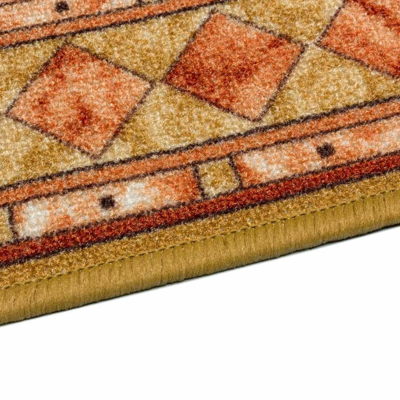 Teppichläufer Läufer Cheops Bordüre braun 100cm Breite