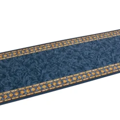 Teppichläufer Läufer Cheops Bordüre blau 80cm Breite