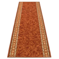 Teppichläufer Läufer Cheops Bordüre orange 100cm Breite