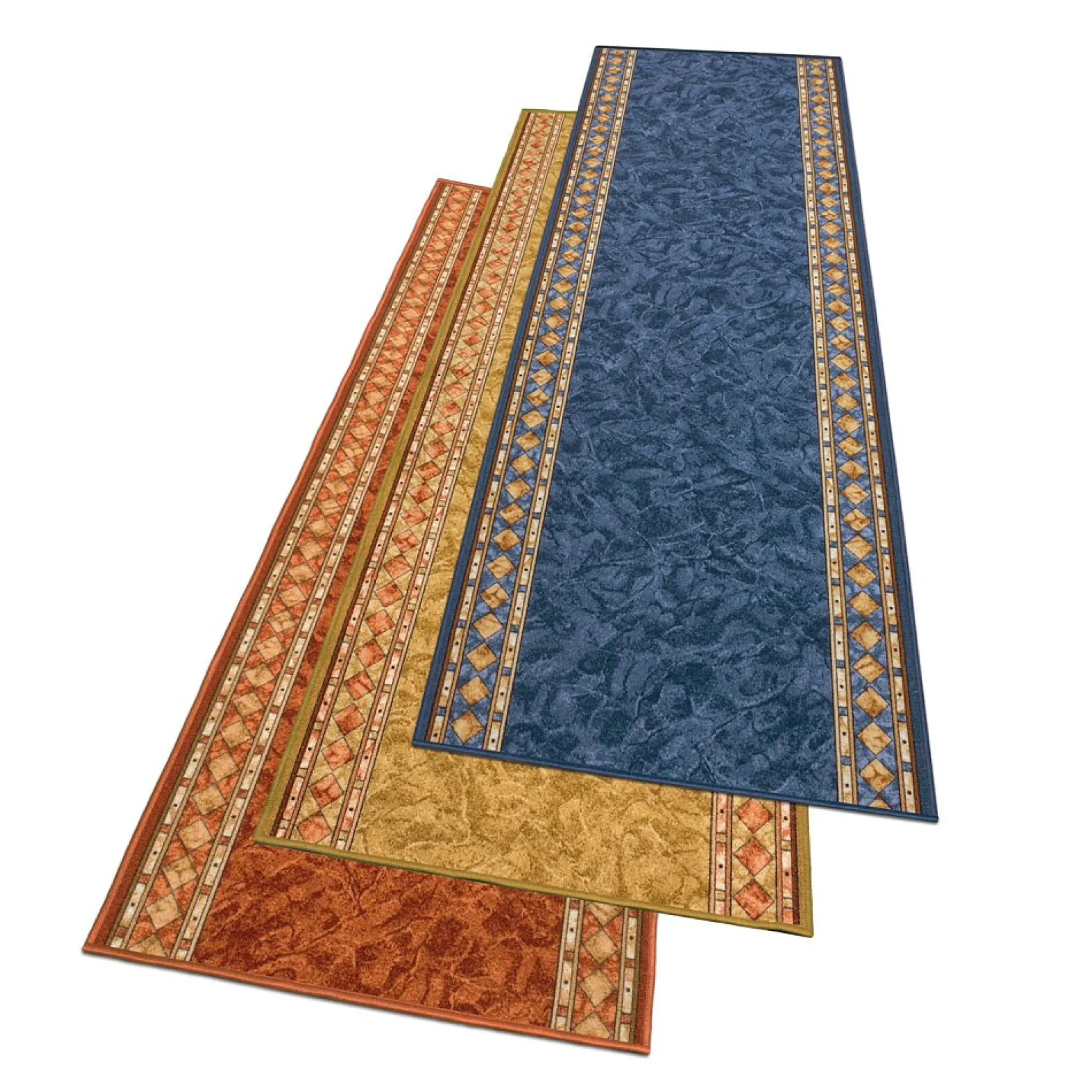 Teppichläufer Läufer Cheops Bordüre 3 Farben 67cm Breite